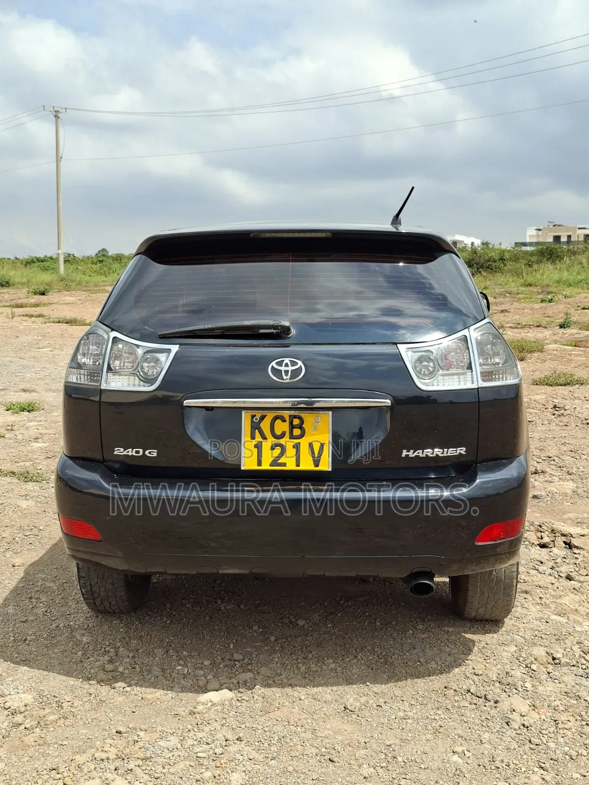 Toyota Harrier 2.4 2007 Black