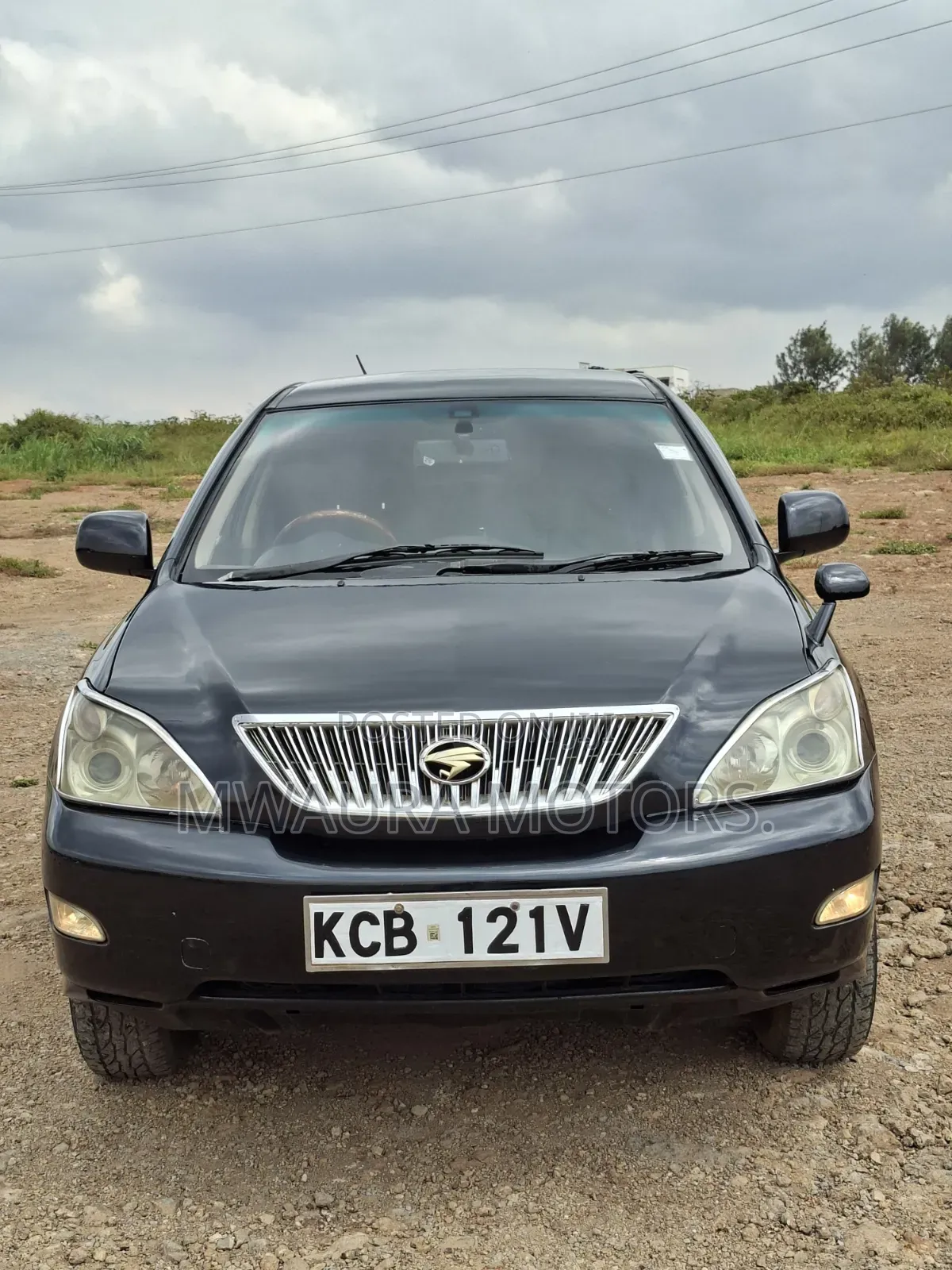 Toyota Harrier 2.4 2007 Black