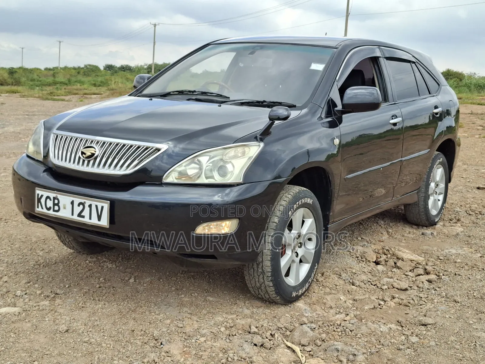 Toyota Harrier 2.4 2007 Black