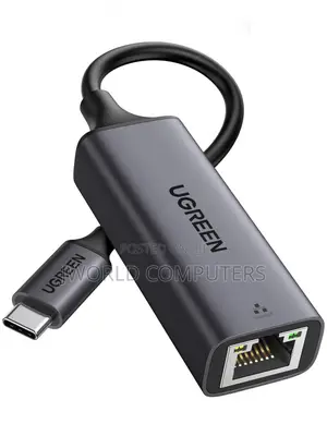 Ugreen Usb-C to Rj45 Gigabit Ethernet + Usb-a 3.0 (3 Ports) Adapter