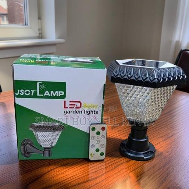 Easy Install Outdoor Led Garden Light Main Gate Post Solar Light Lamp