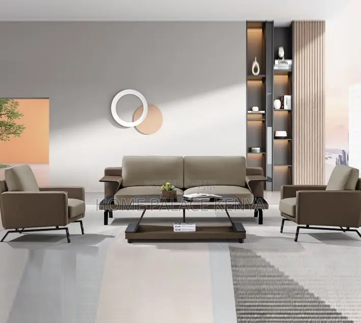 Leather Sofa: 5 Seater Living Room Sofa