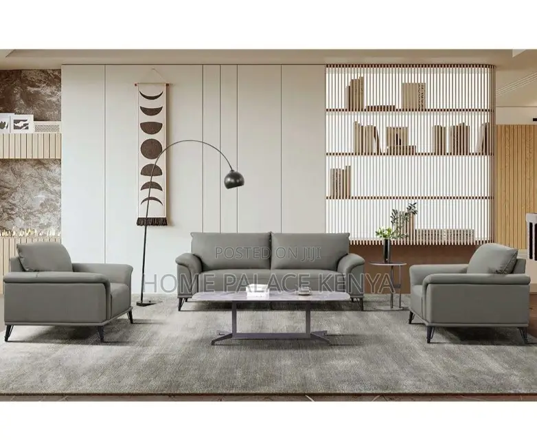 Leather Sofa: 5 Seater Living Room Sofa