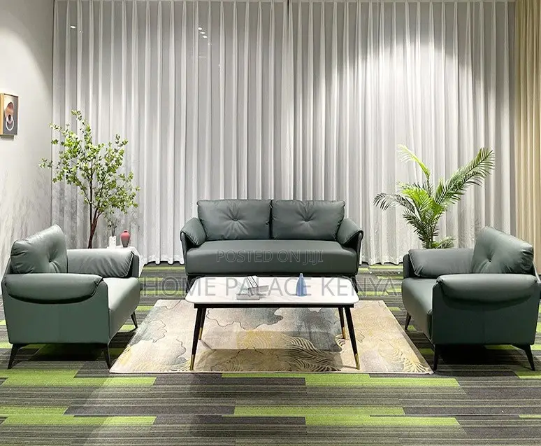 Leather Sofa: 5 Seater Living Room Sofa