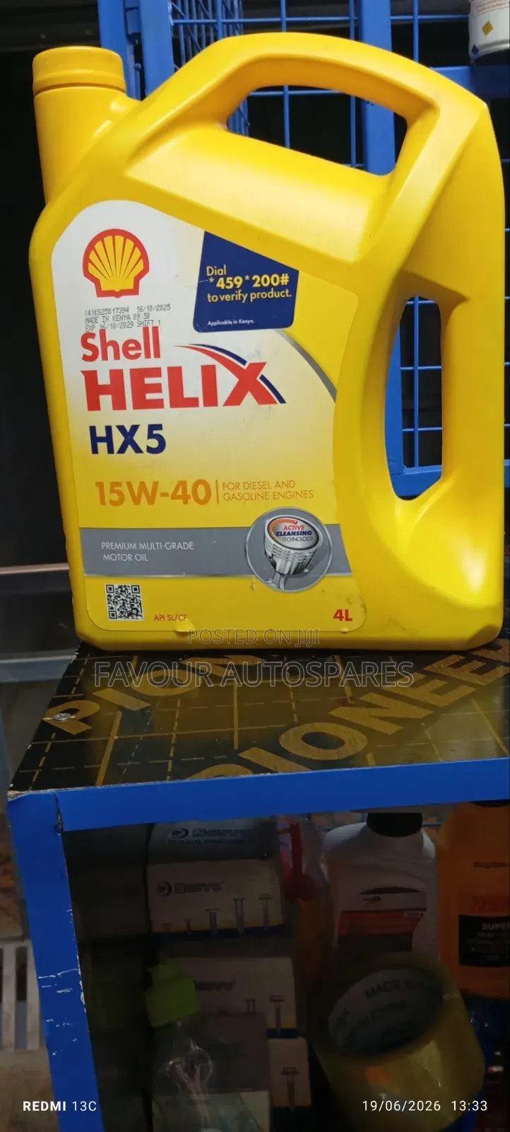 Helix Oil Hx5 Shell