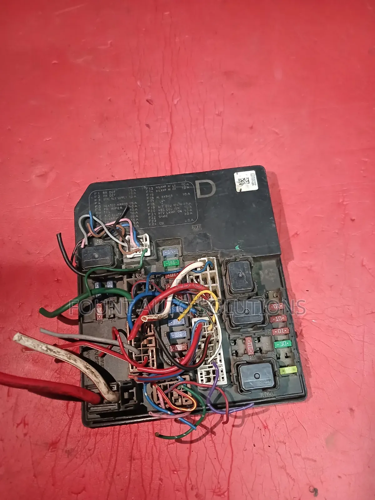 Fuse Box Nv200