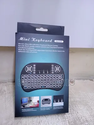 Backlit Mini Wireless Keyboard Touchpad Combo
