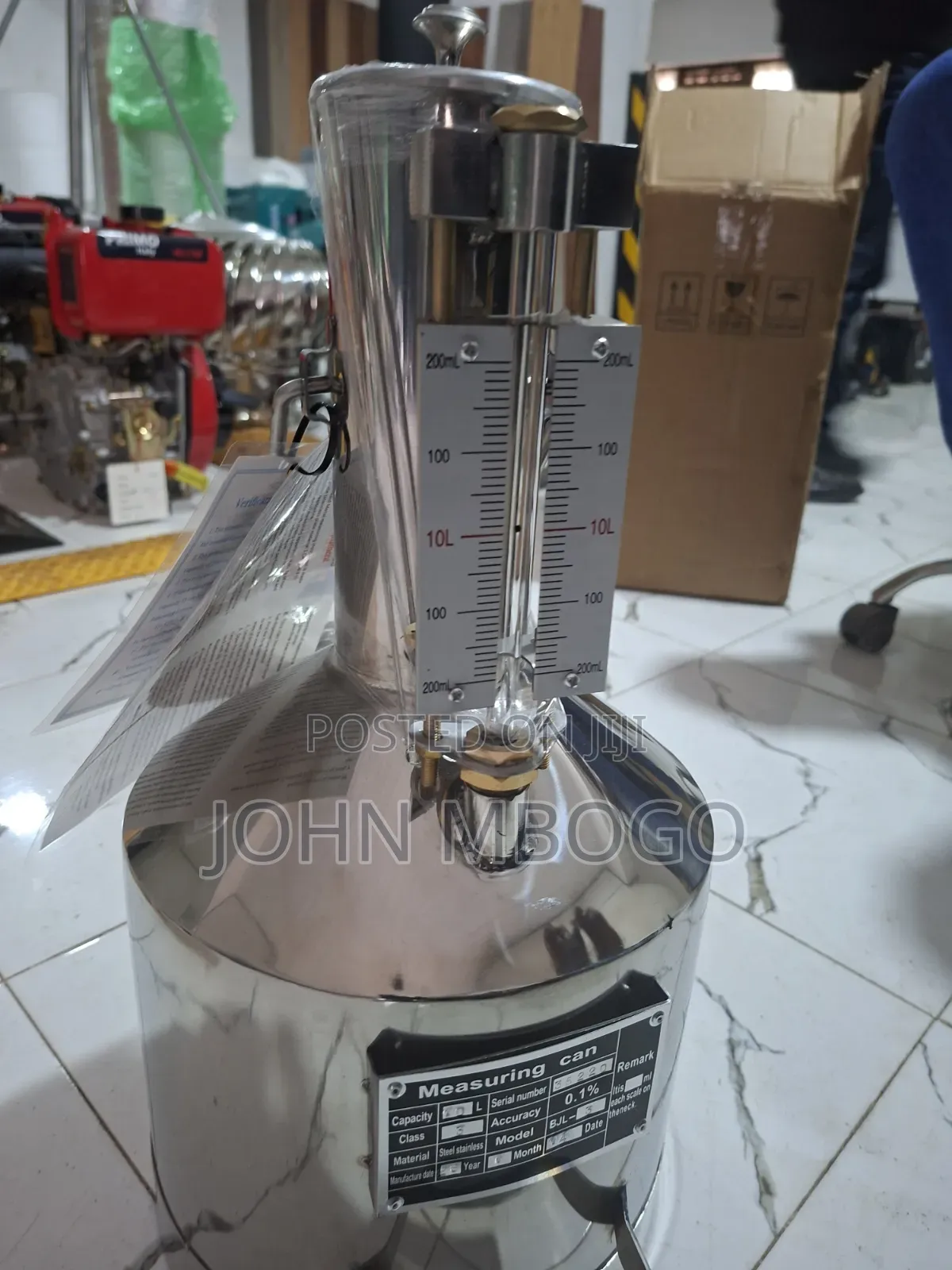 Fuel Measuring Can / Calibrated Can