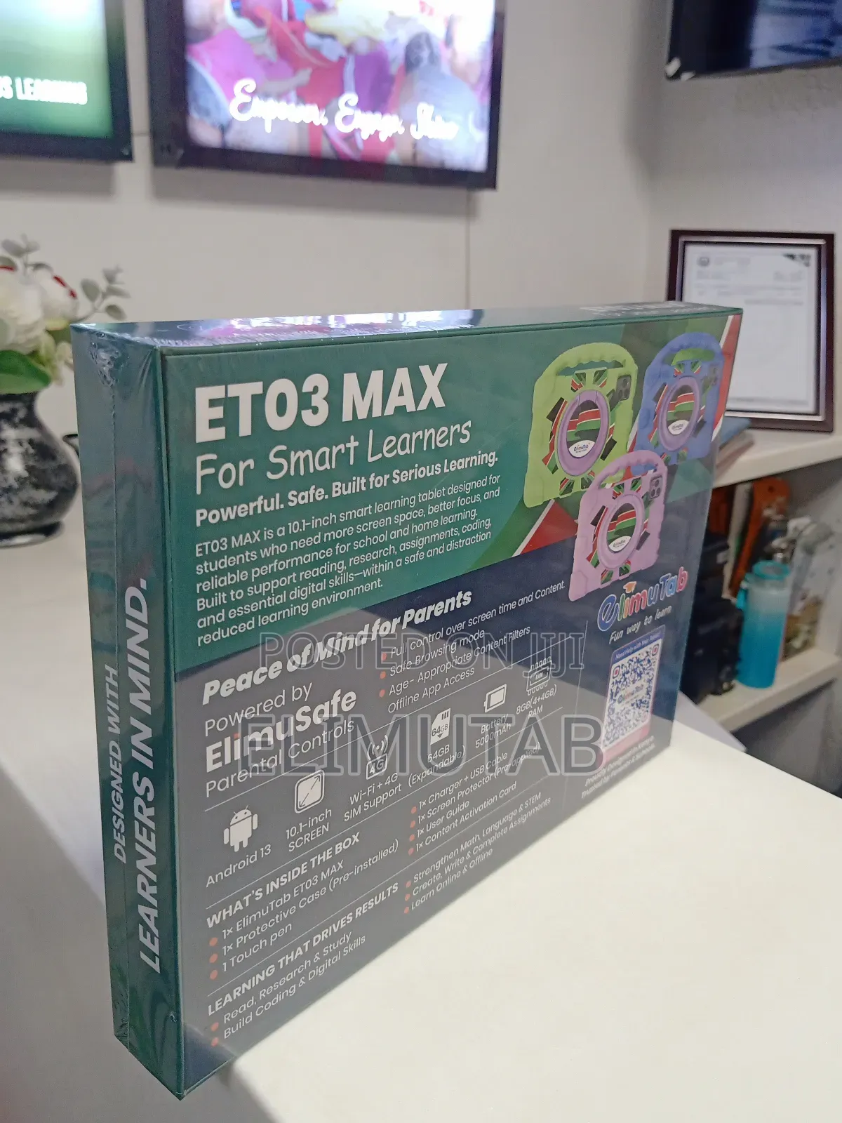 Elimutab Et03max Educational Tablet for Kids