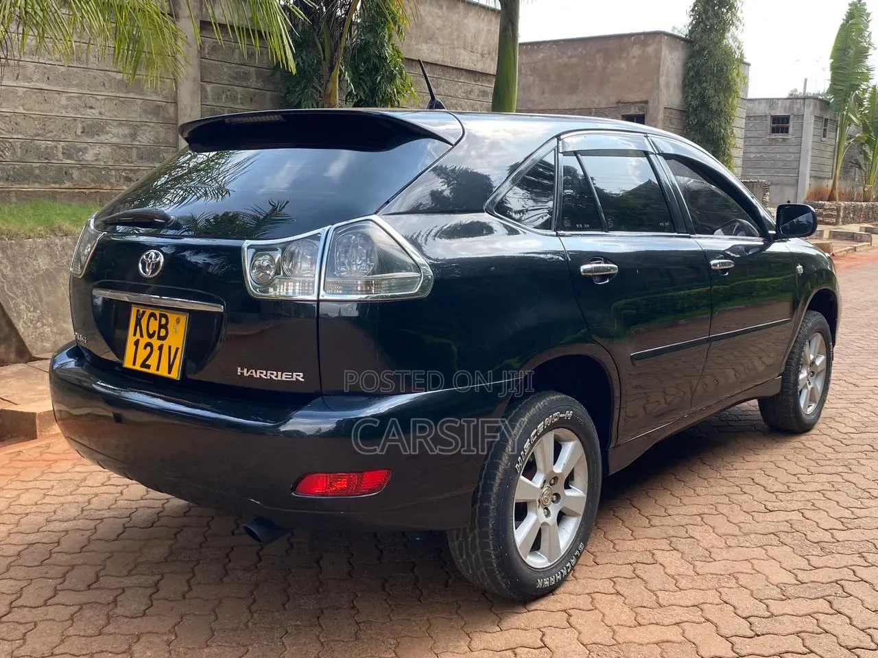 Toyota Harrier 2007 Black
