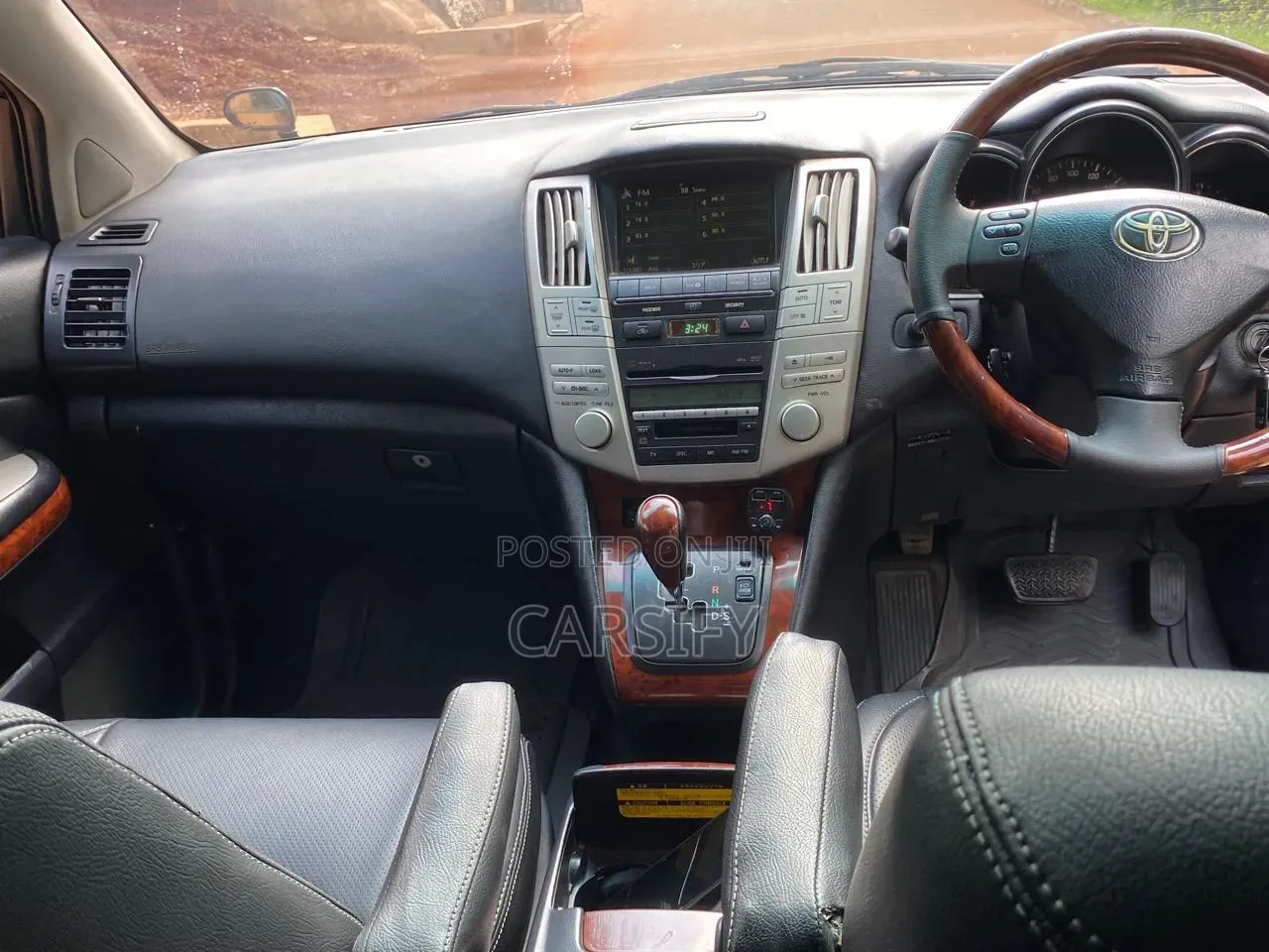 Toyota Harrier 2007 Black