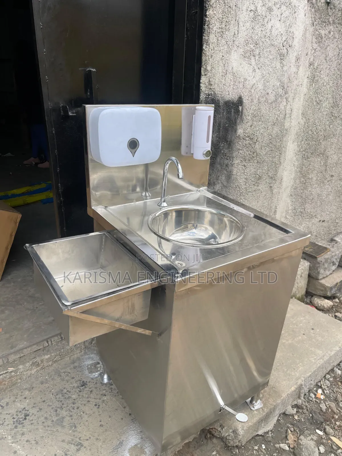 Hand Washing Stainless Steel