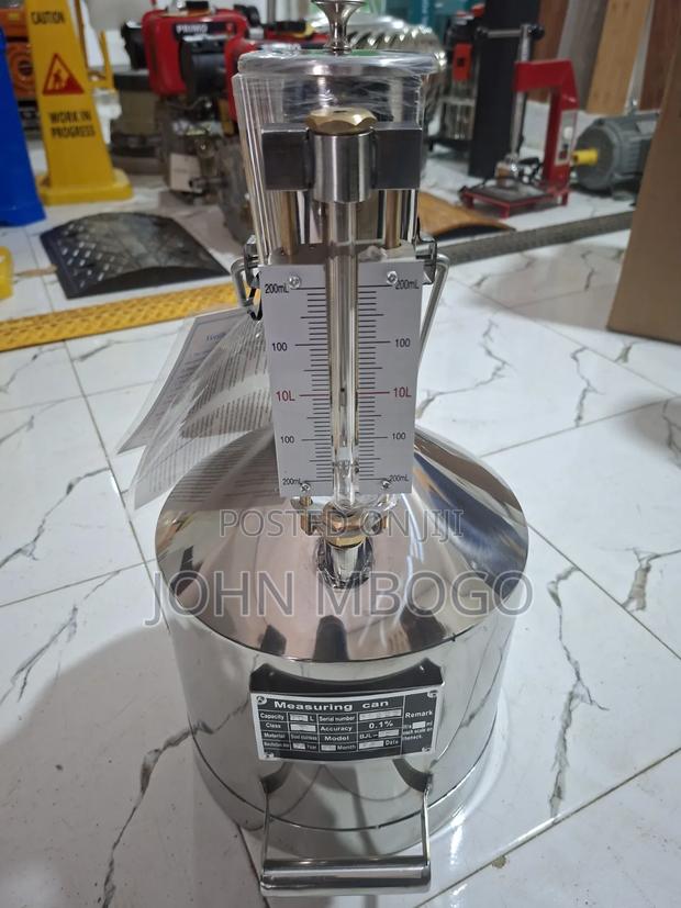 Stainless Steel Measuring Can / Calbrated Can .