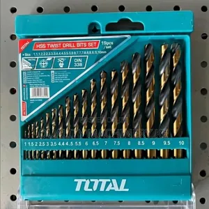 Cost-Friendly 19pcs Total Metal Drill Bits