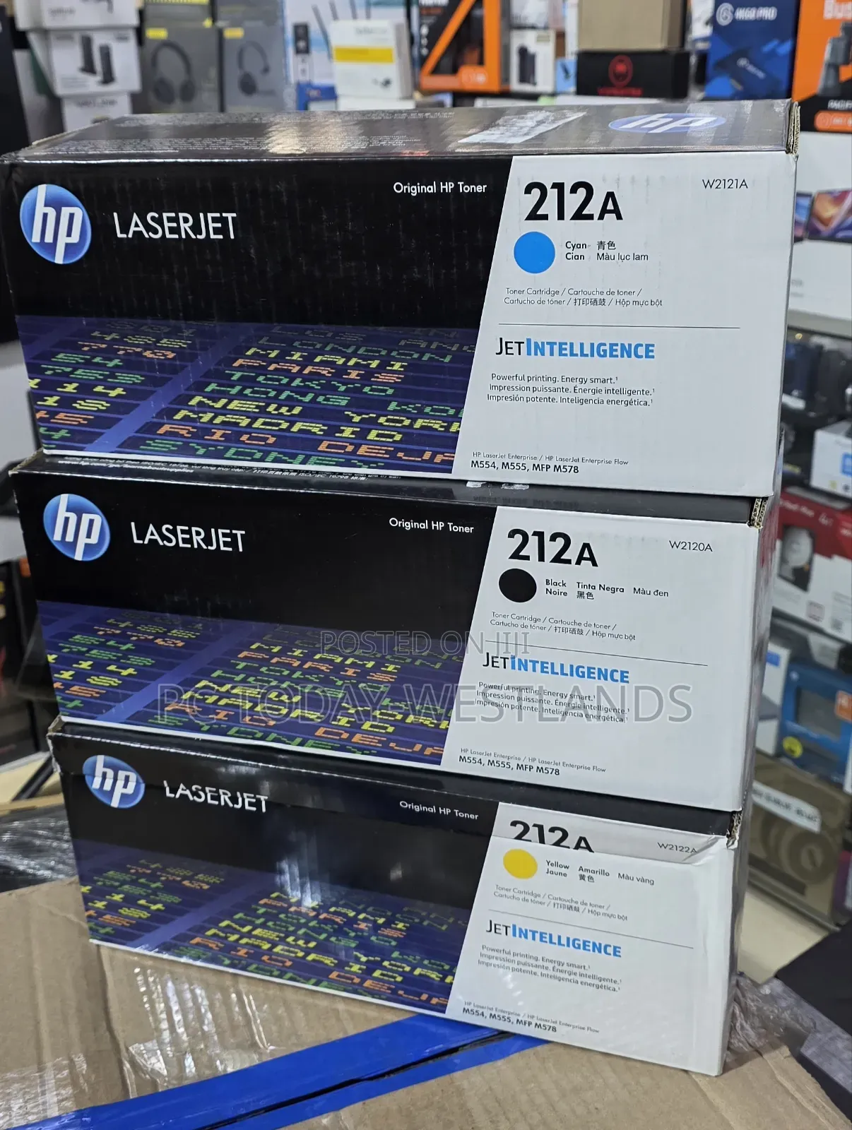 Hp 212a Black Original Laserjet Toner Cartridge (W2120a)