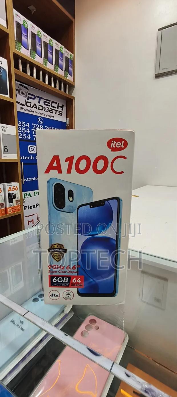 New Itel A100C 64 GB Gold