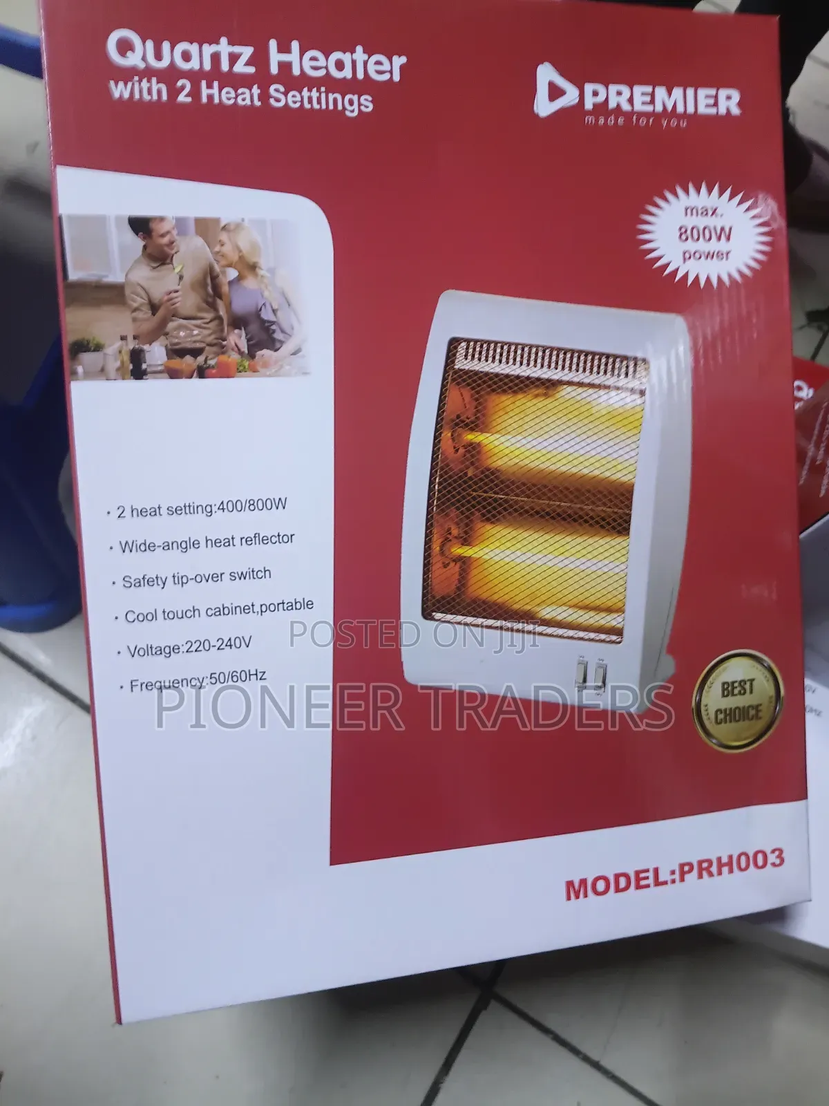 Premier Room Heater 800w