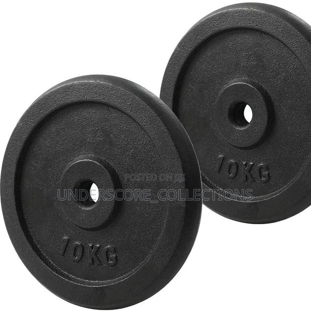 Solid Cast Iron Weight Plates - thumbnail 2