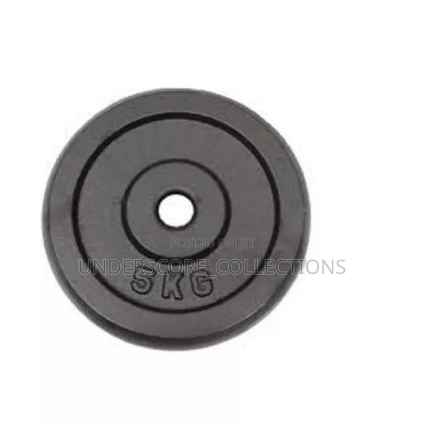 Solid Cast Iron Weight Plates - thumbnail 3