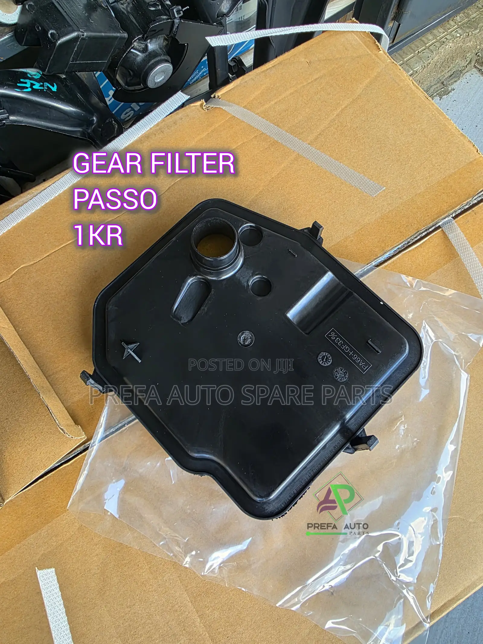 Gear Box Trainers Filter for 1kr. Passo