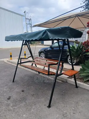 Outdoor Mahogany Swing Bench