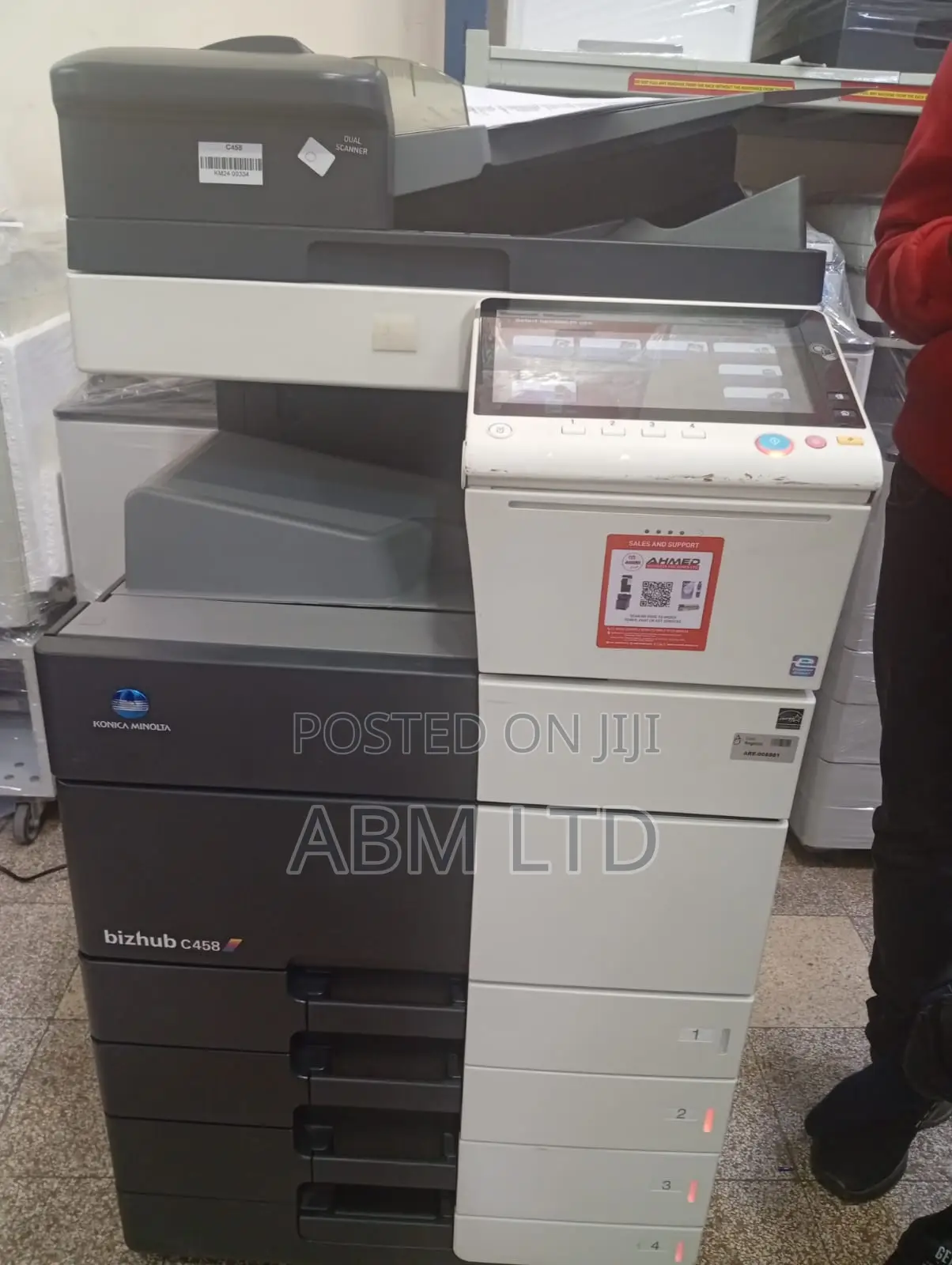 Konica Minolta C458 a Power-House Multifunction Laser Printer