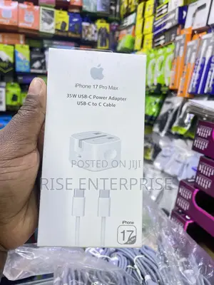 35w iPhone 17 Pro Max Charger Type C - Type C Charger
