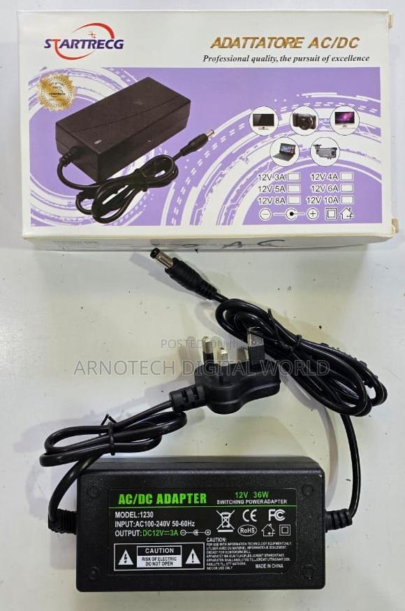12v/4a Ac-Dc Universal Power Adapter