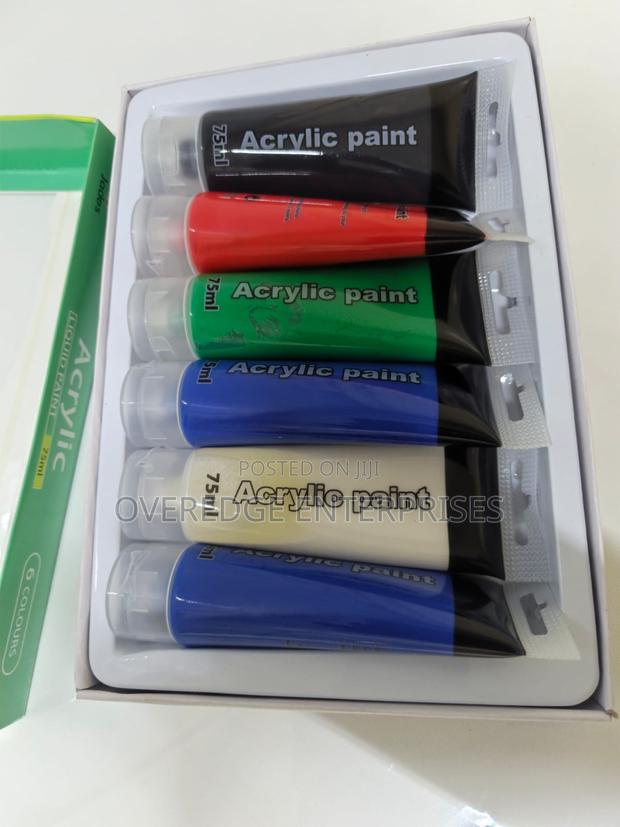 Packet of Acrylics Paint