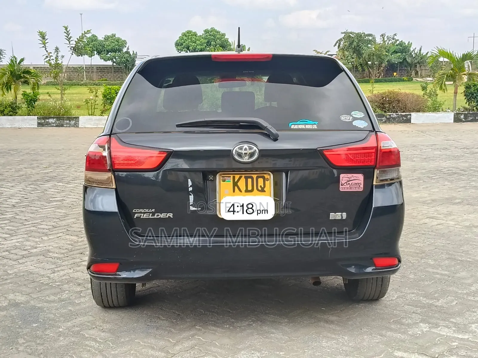 Toyota Corolla Fielder 2017 Black