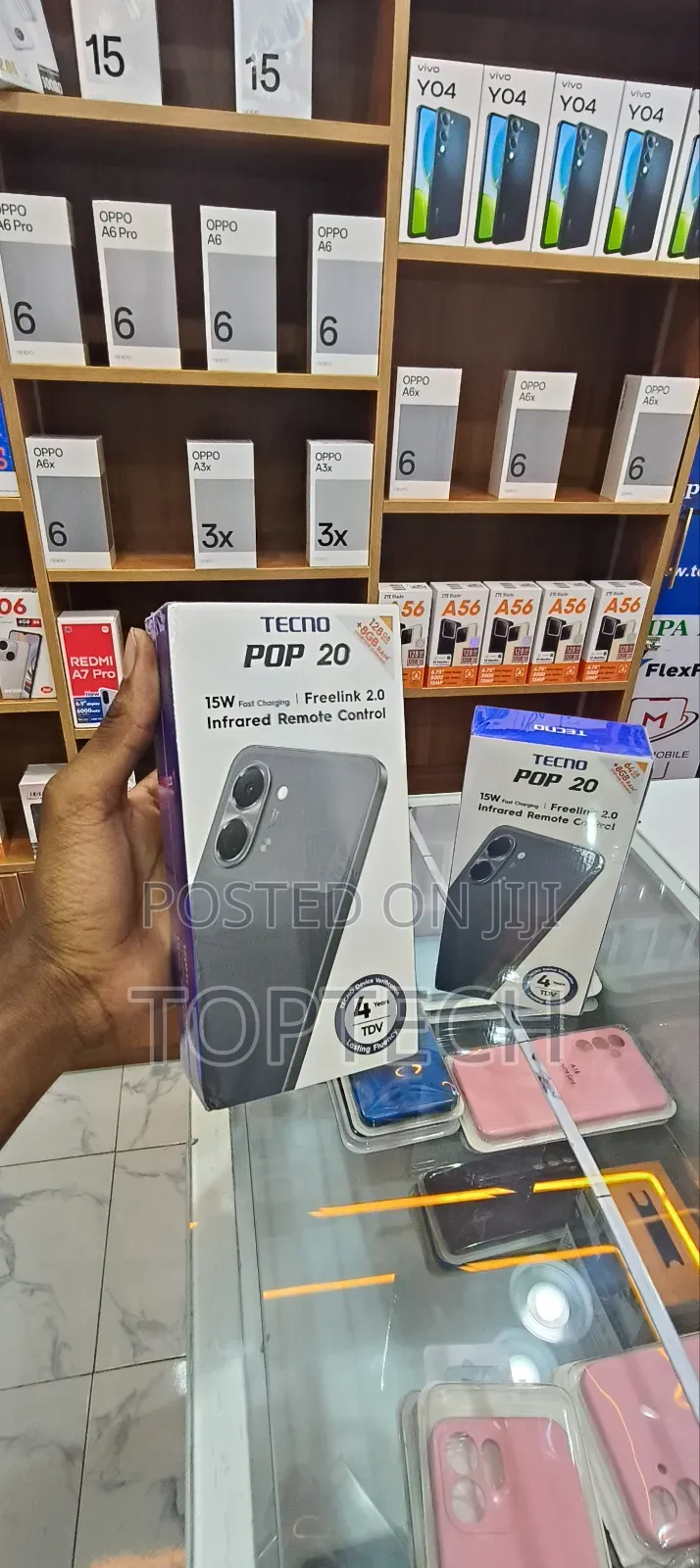 New Tecno Pop 20 128 GB Gray