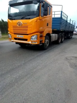 Open Body Trailer Available for Transport and Logistics Services