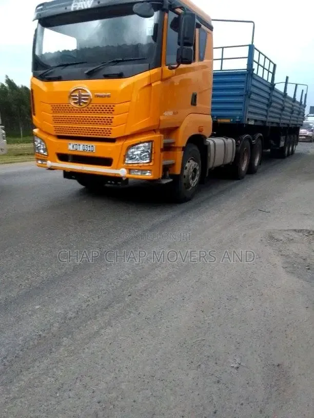 Open Body Trailer Available for Transport and Logistics Services