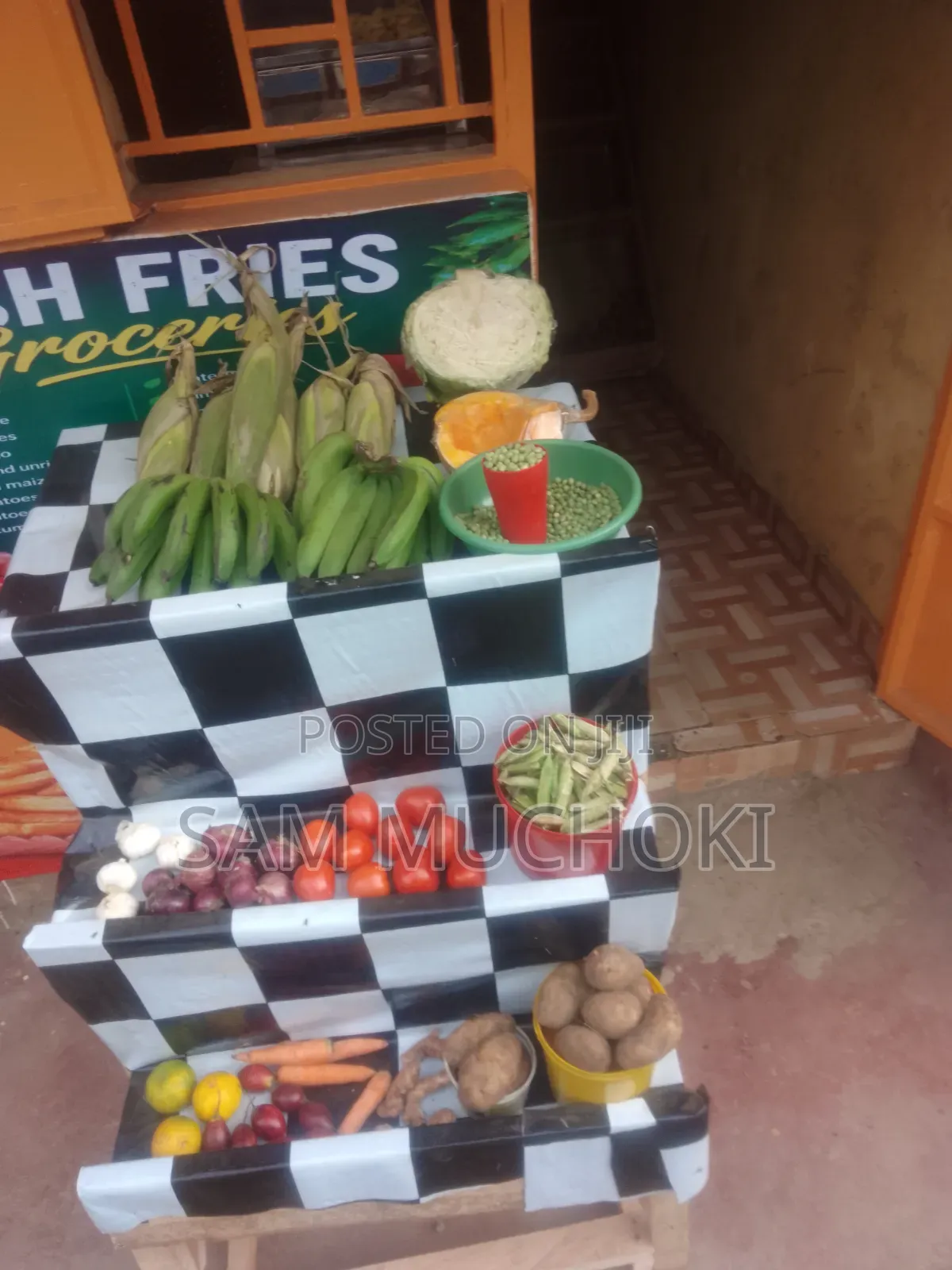 Groceries Stall On Sale