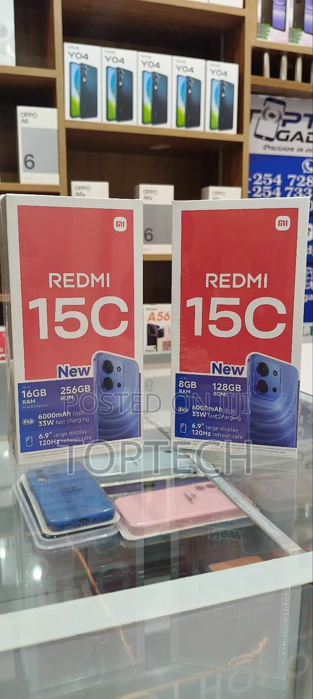 New Xiaomi Redmi 15C 4G 128 GB Black - thumbnail 2