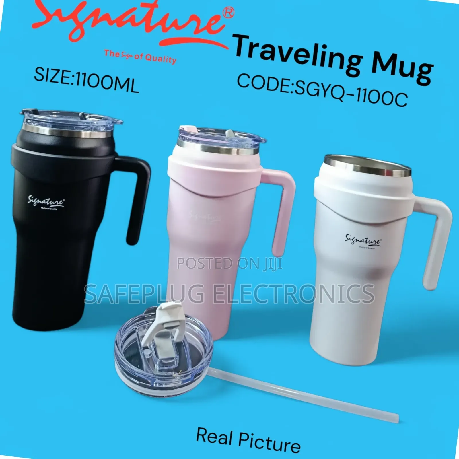 New Arrival! Signature Traveling Mug 1100ml