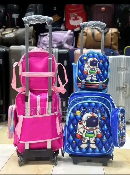Kids Trolley Bags School Bags