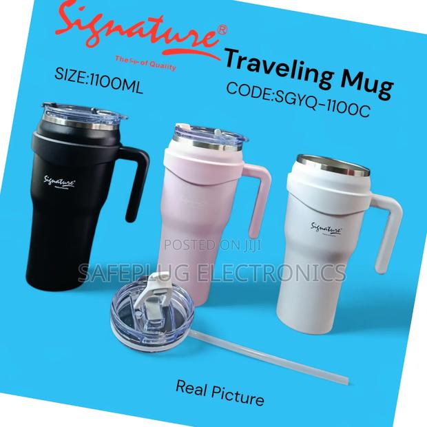 Signature Thermal Travel Mug 1100ml – Premium Quality