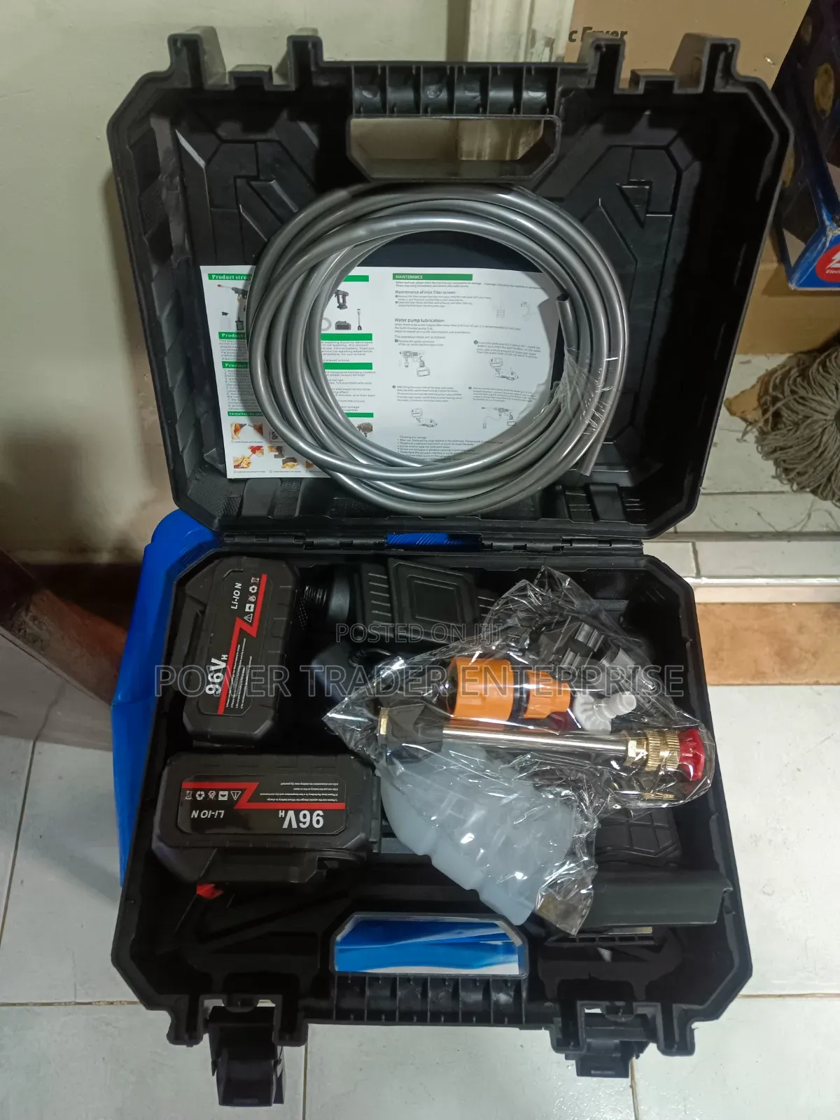 Wireless/Cordless Pressure Washer Gun