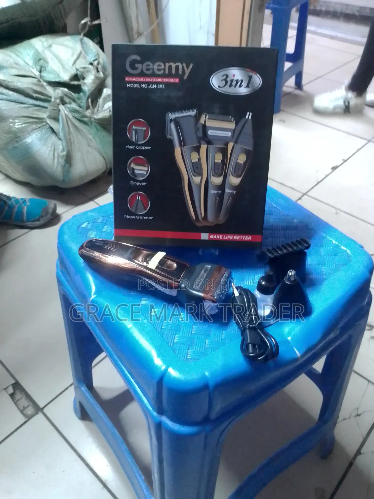 Gemmy Shaver 3in1