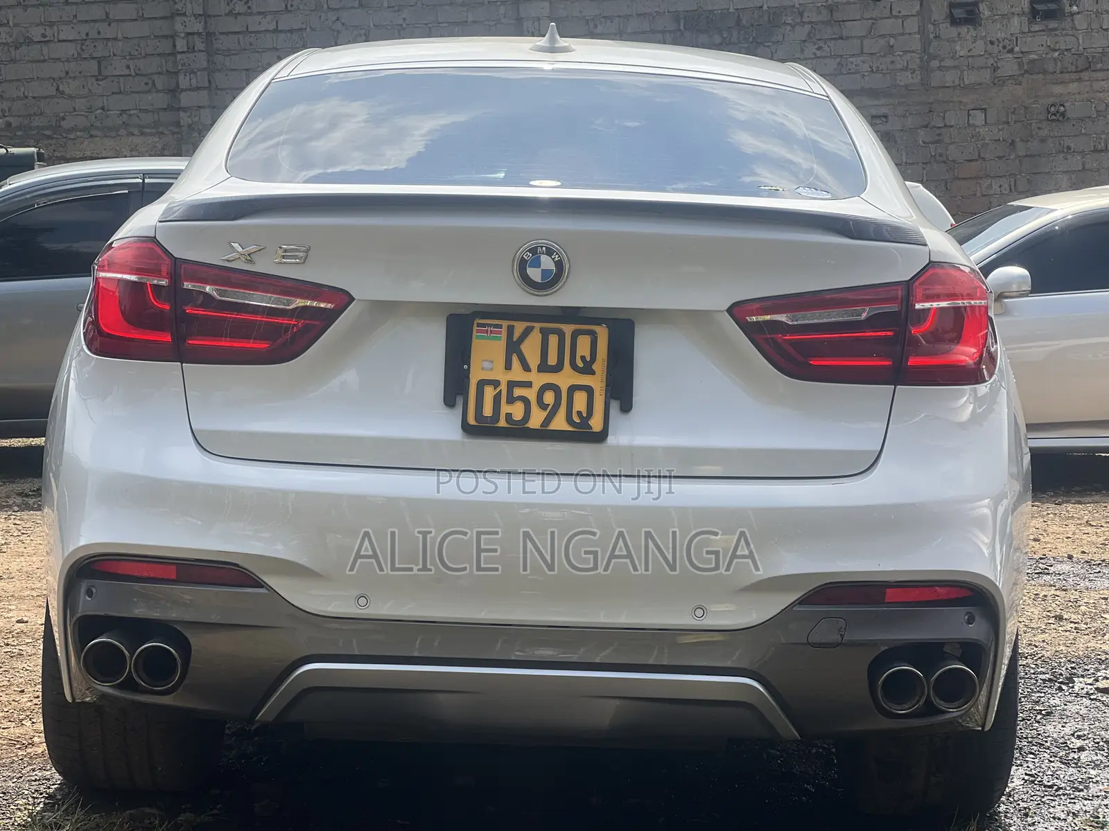 BMW X6 xDrive35i Coupe 4x4 (3.0L 6cyl 8A) 2017 White