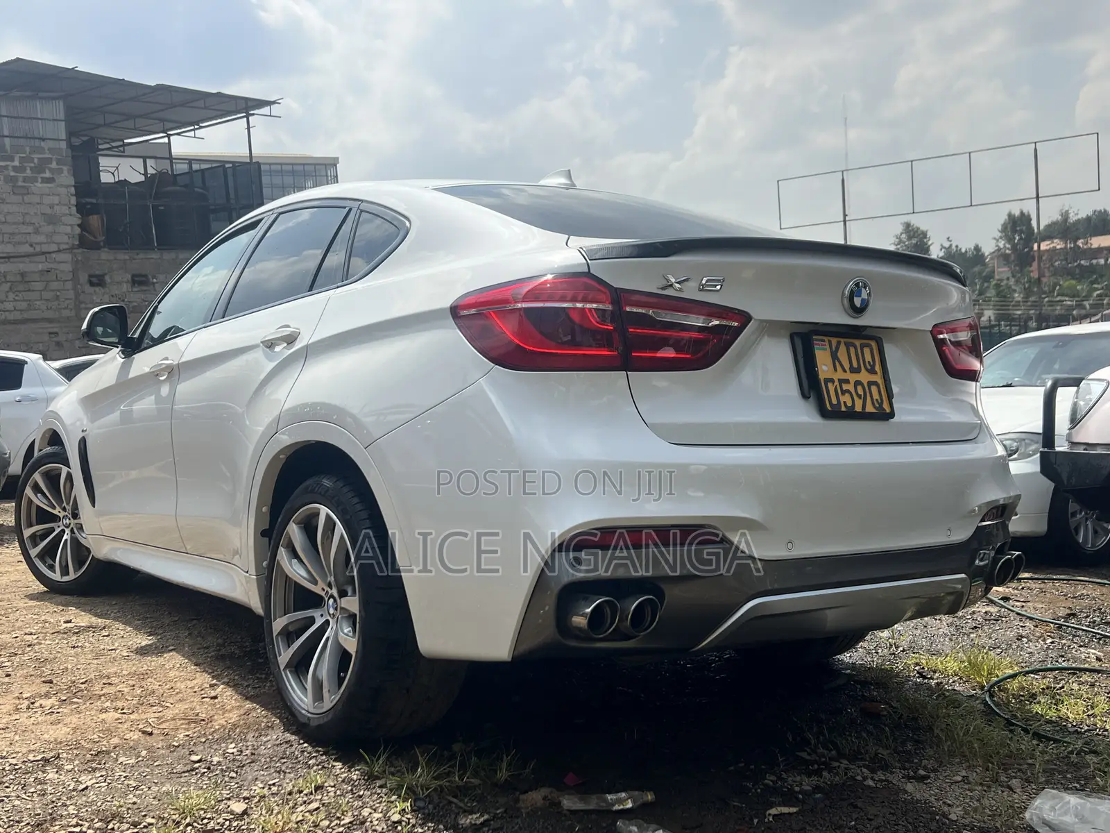 BMW X6 xDrive35i Coupe 4x4 (3.0L 6cyl 8A) 2017 White
