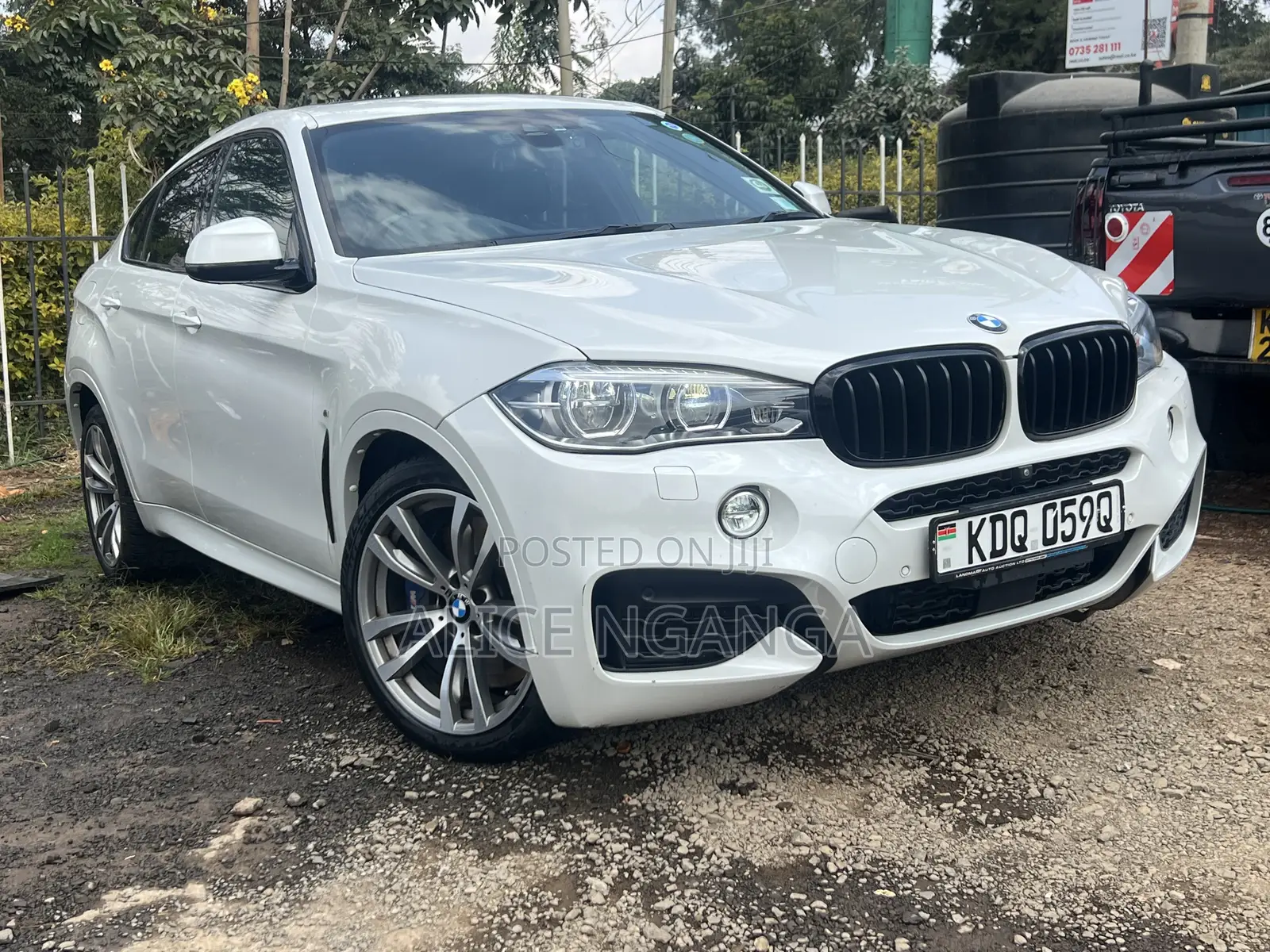BMW X6 xDrive35i Coupe 4x4 (3.0L 6cyl 8A) 2017 White