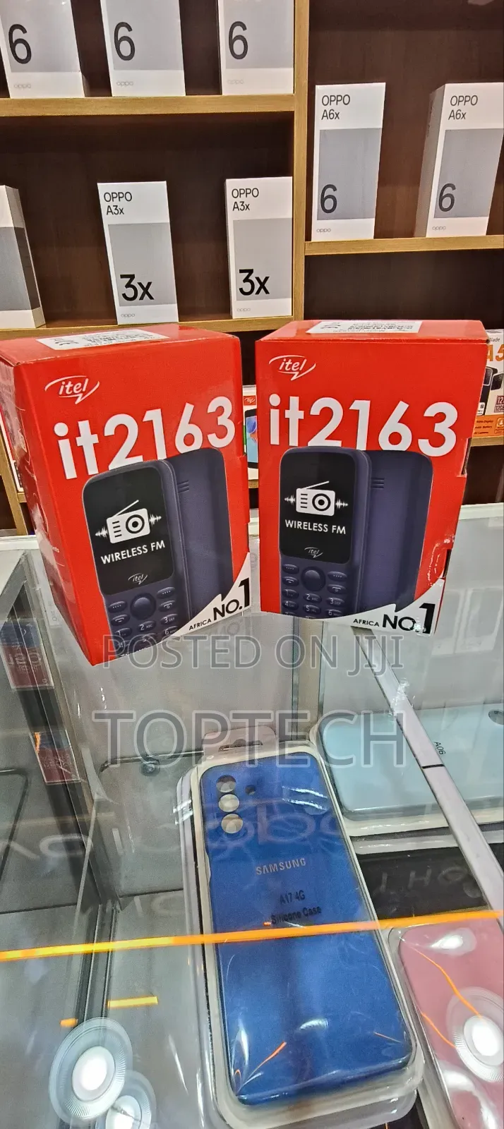 New Itel it2163 Black