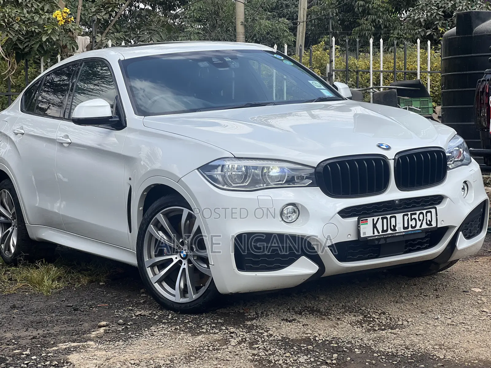 BMW X6 xDrive35i Coupe 4x4 (3.0L 6cyl 8A) 2017 White