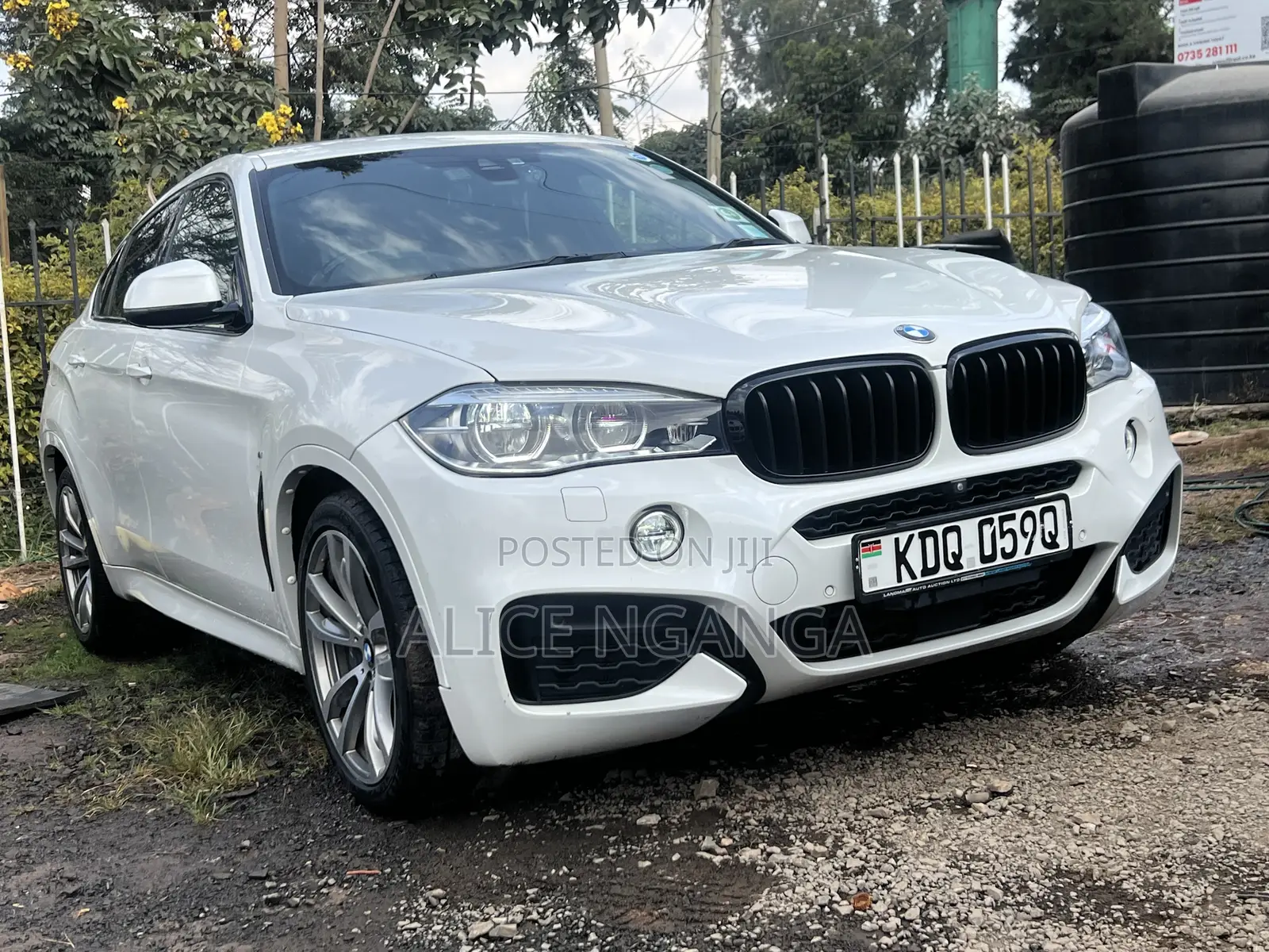 BMW X6 xDrive35i Coupe 4x4 (3.0L 6cyl 8A) 2017 White