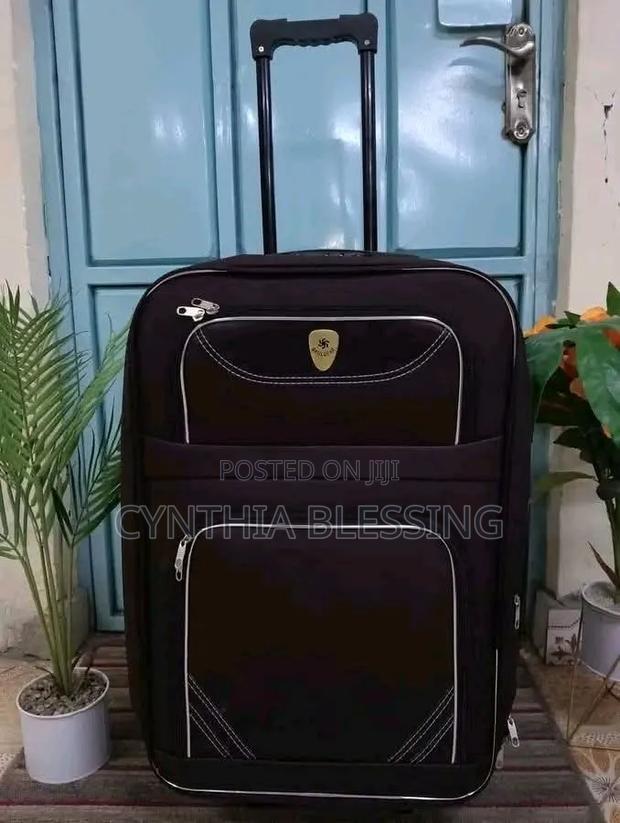 Medium Fabric Suitcase - main view