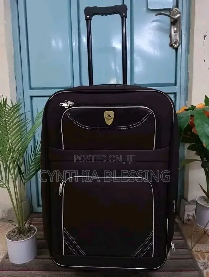 Medium Fabric Suitcase