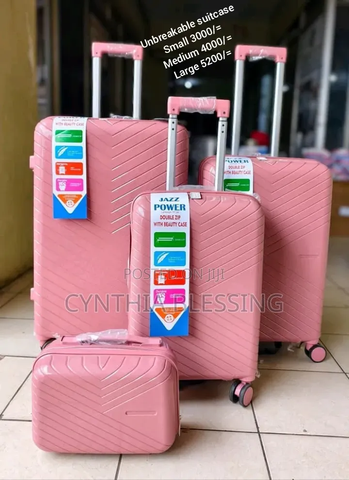 Medium Fabric Suitcase
