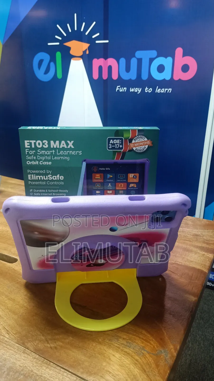Elimutab Et03max Educational Tablet for Kids